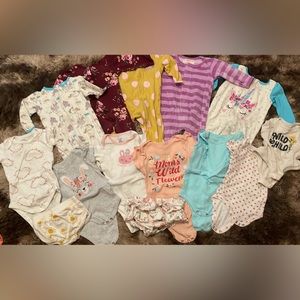 Baby girl 6-9m clothes bundle